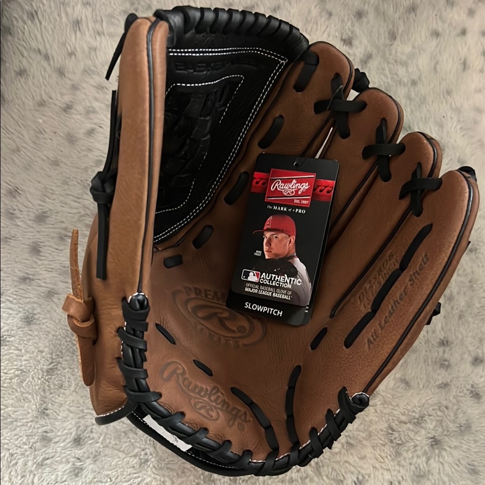 Rawlings Brown Softball Glove